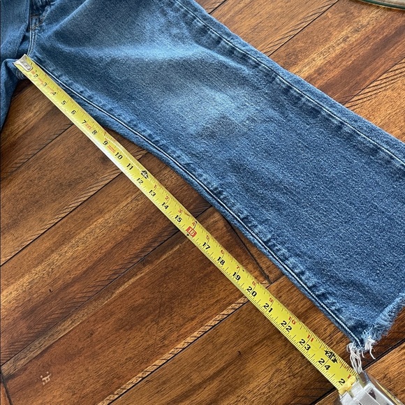Good American blue denim jeans size 6/28 high - Picture 11 of 14